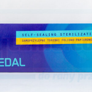 90mm *260mm 200pcs pungi de folie de sterilizare